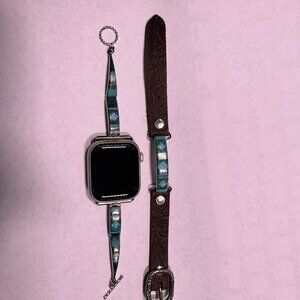 Apple watch band and matching bracelet